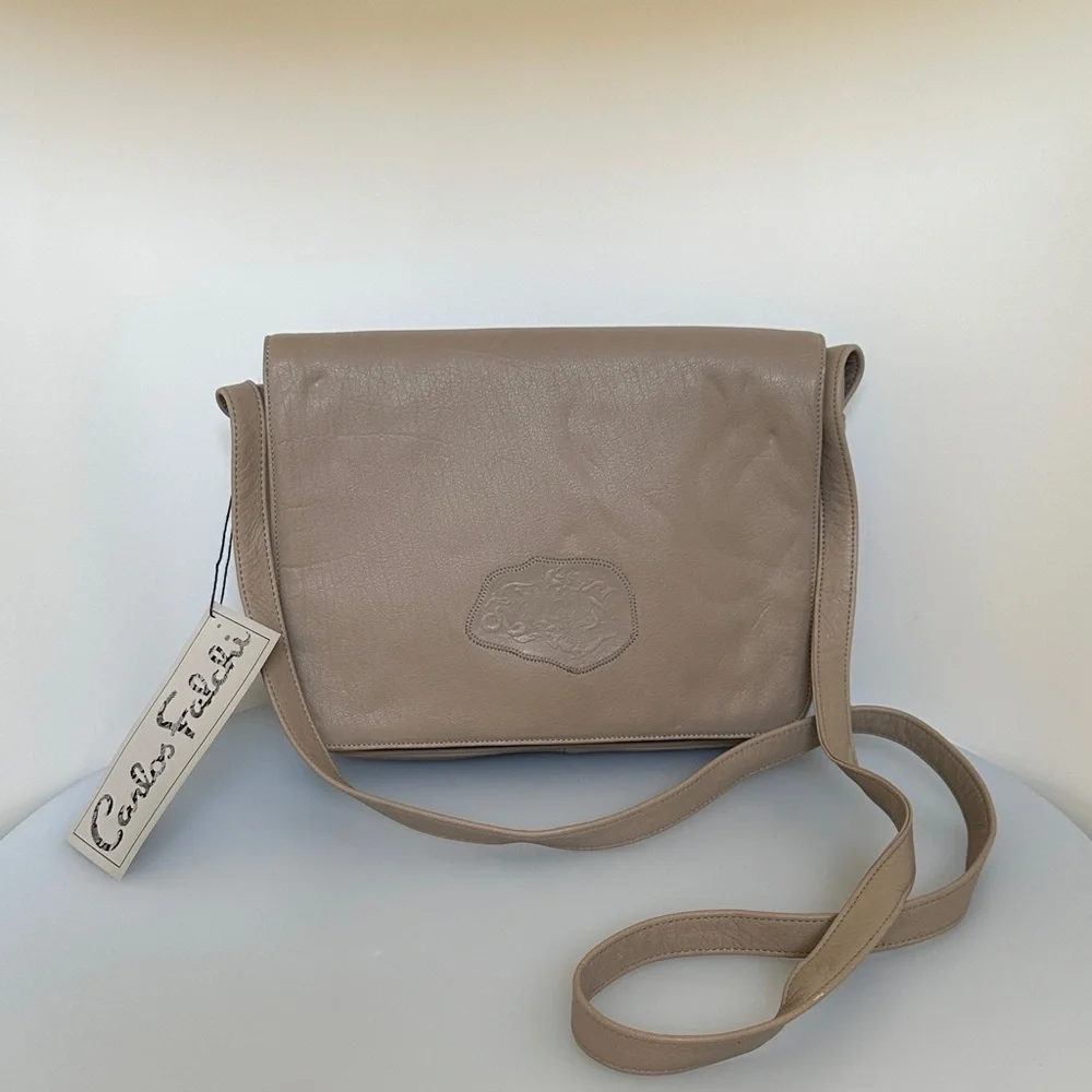 Carlos Falchi sleek tan